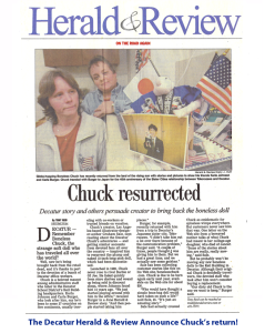 Herald Review Chuck Returns